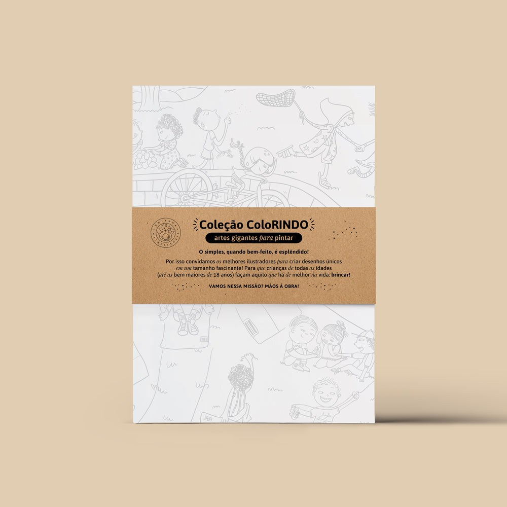 Editora Matrescência Artes gigantes para colorir Coleção Colorindo